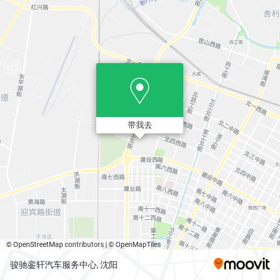 骏驰銮轩汽车服务中心地图