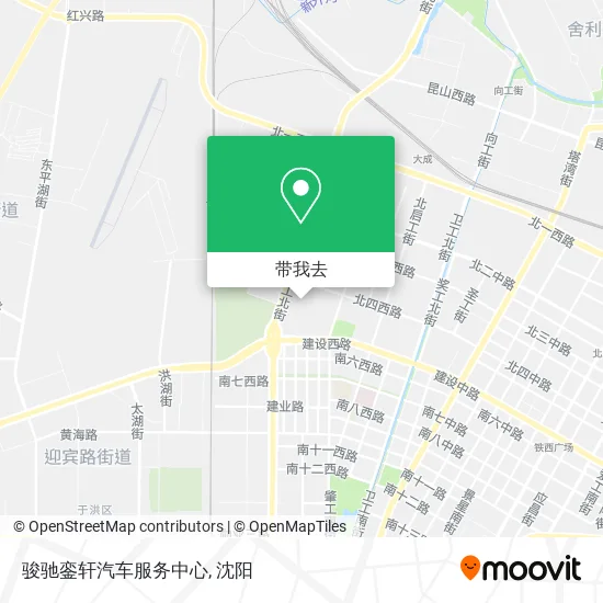骏驰銮轩汽车服务中心地图