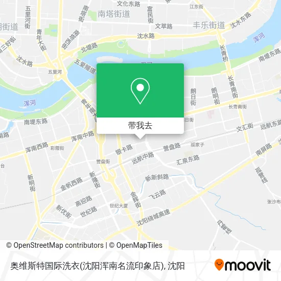 奥维斯特国际洗衣(沈阳浑南名流印象店)地图