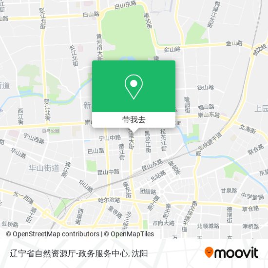 辽宁省自然资源厅-政务服务中心地图