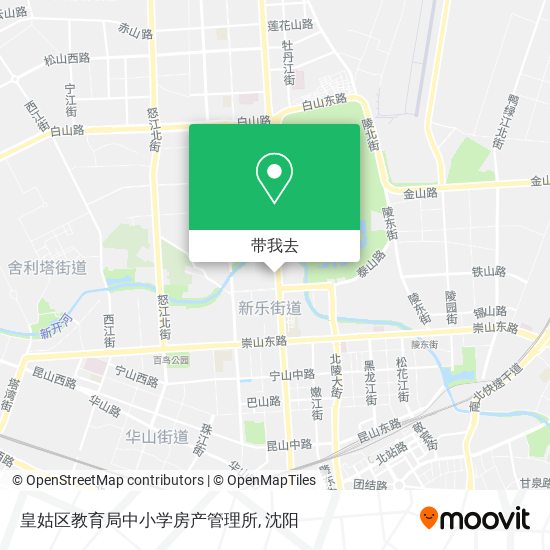 皇姑区教育局中小学房产管理所地图