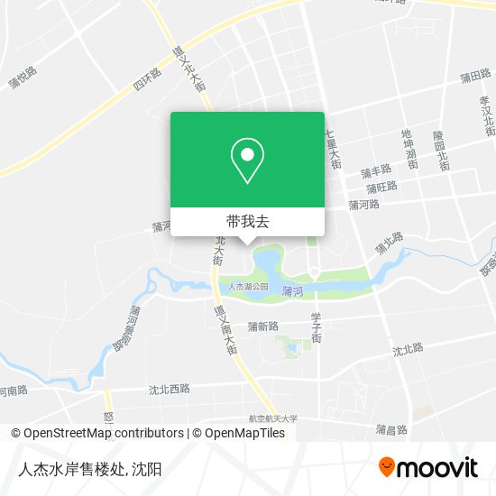 人杰水岸售楼处地图