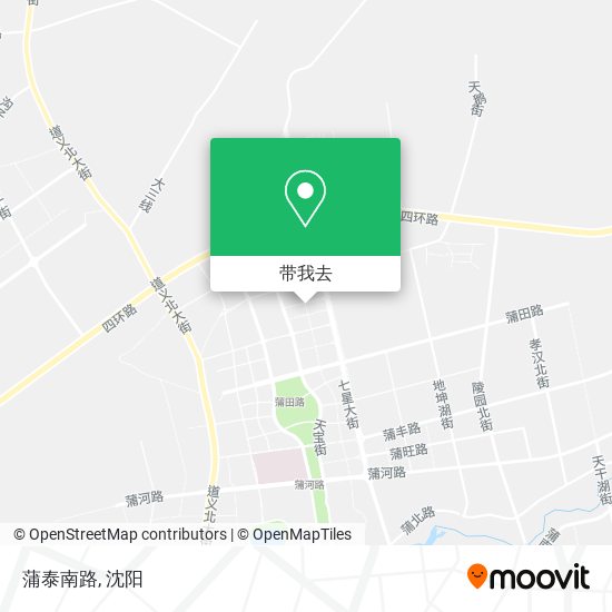 蒲泰南路地图