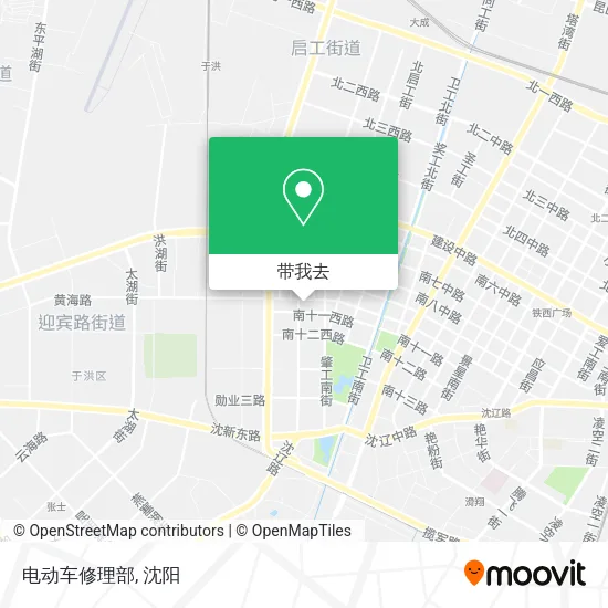 电动车修理部地图