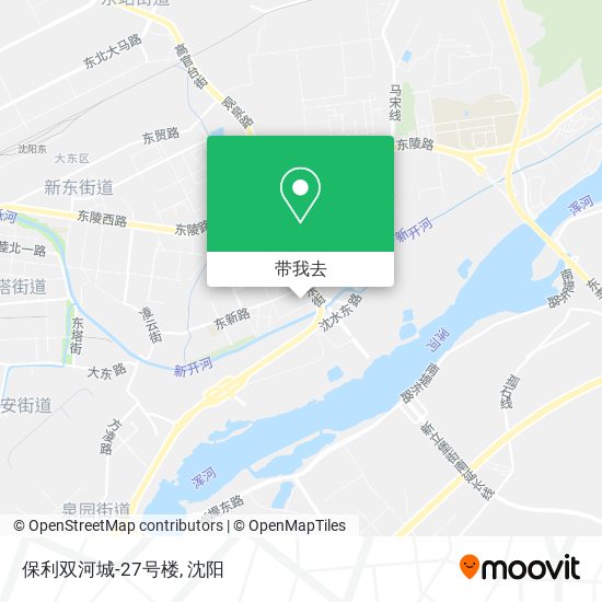 保利双河城-27号楼地图