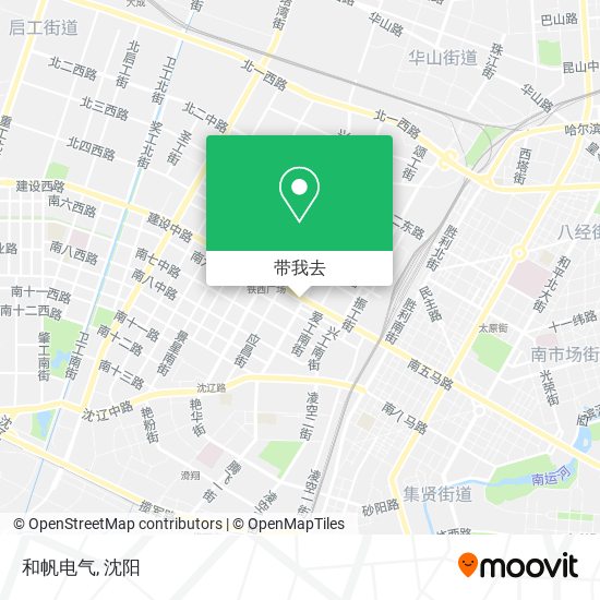 和帆电气地图