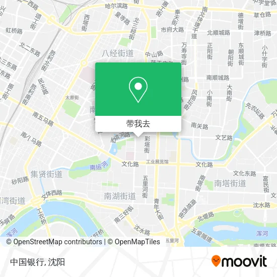 中国银行地图