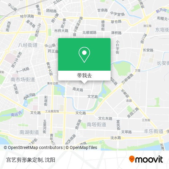 宫艺剪形象定制地图