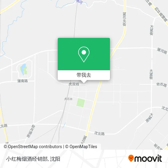 小红梅烟酒经销部地图