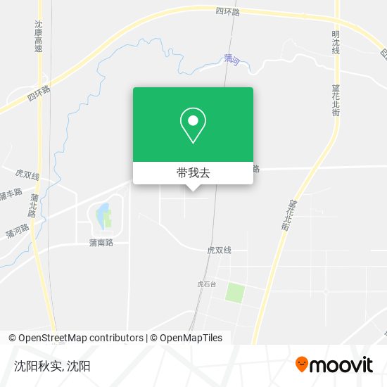 沈阳秋实地图