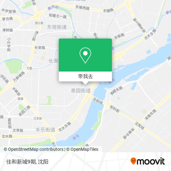 佳和新城9期地图