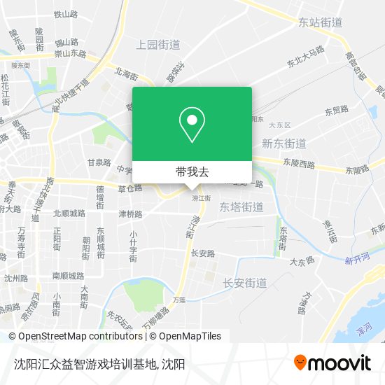 沈阳汇众益智游戏培训基地地图