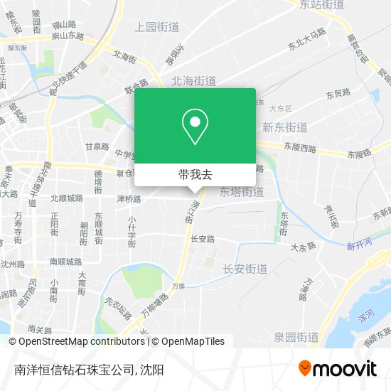 南洋恒信钻石珠宝公司地图