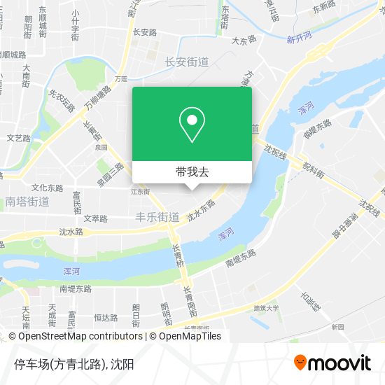 停车场(方青北路)地图