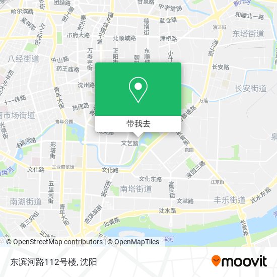 东滨河路112号楼地图