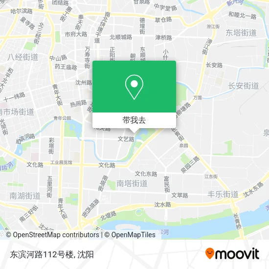 东滨河路112号楼地图