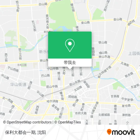 保利大都会一期地图