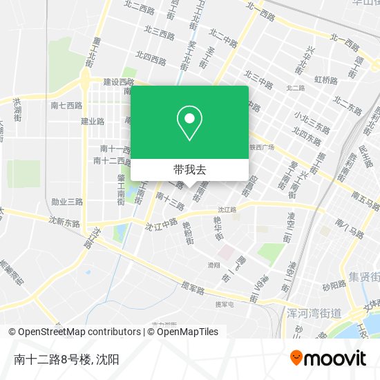 南十二路8号楼地图