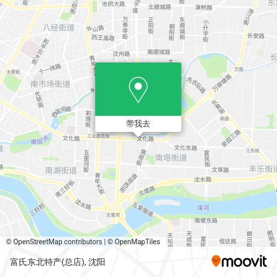 富氏东北特产(总店)地图