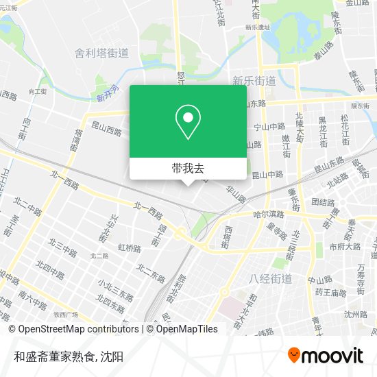 和盛斋董家熟食地图