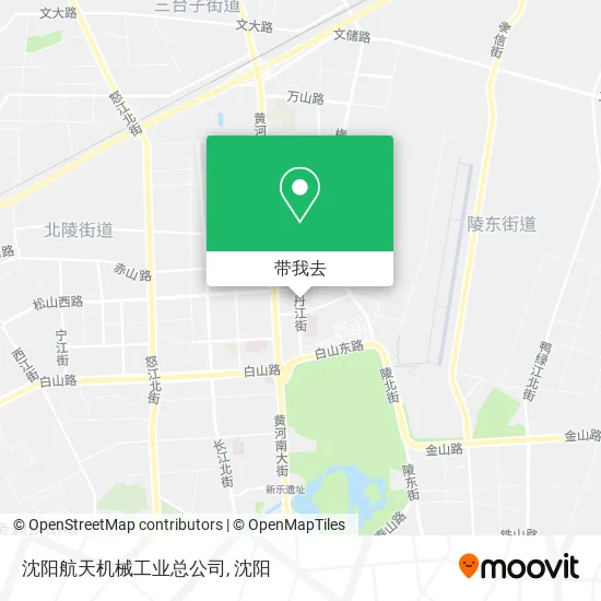 沈阳航天机械工业总公司地图