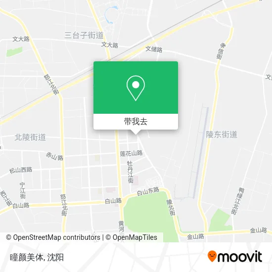 瞳颜美体地图