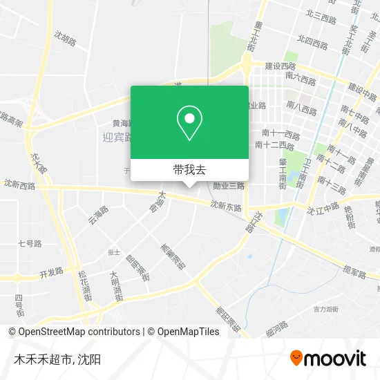 木禾禾超市地图