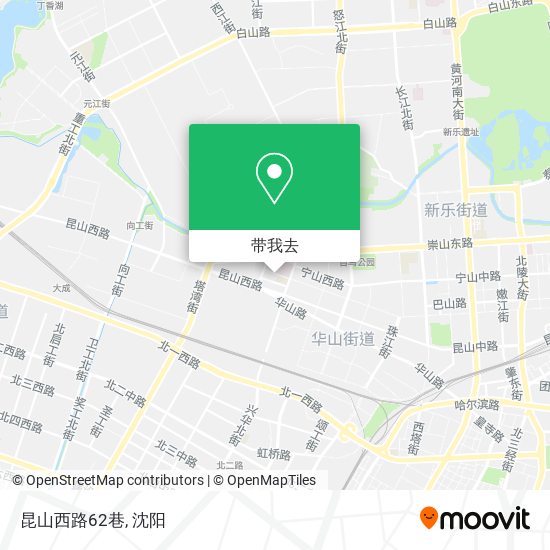 昆山西路62巷地图