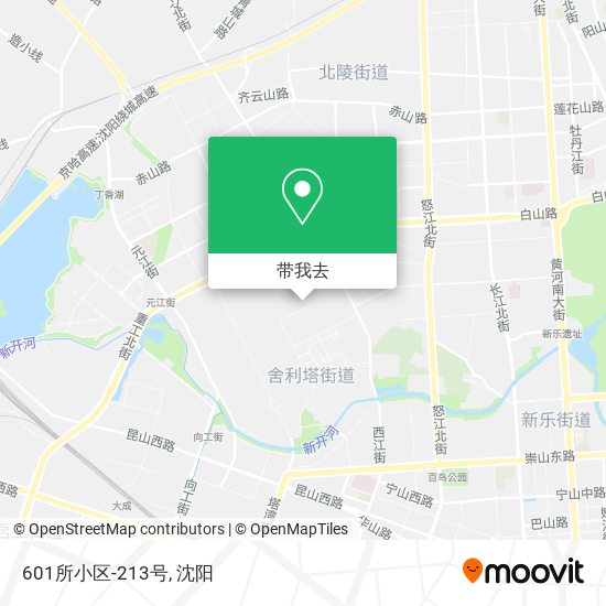 601所小区-213号地图