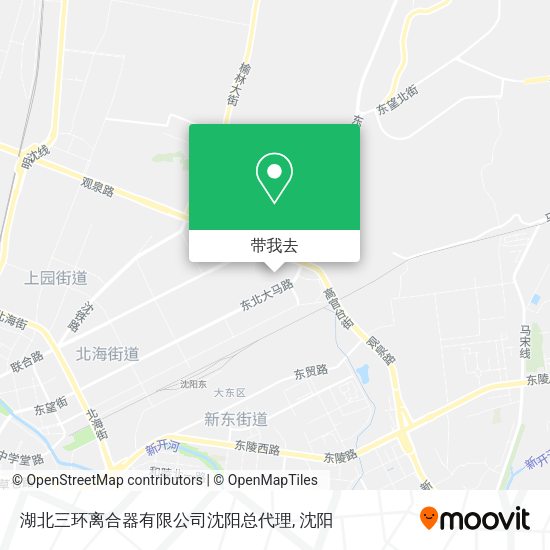 湖北三环离合器有限公司沈阳总代理地图