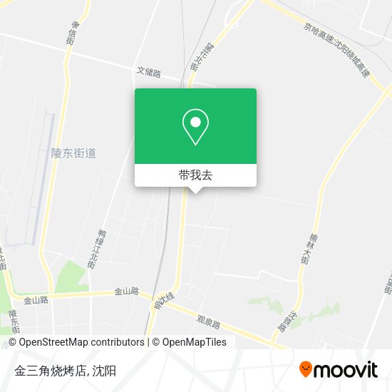 金三角烧烤店地图