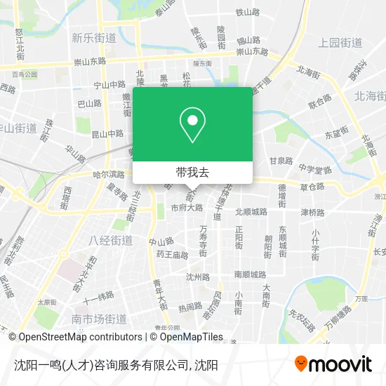 沈阳一鸣(人才)咨询服务有限公司地图