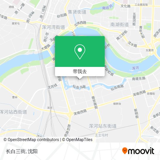 长白三街地图