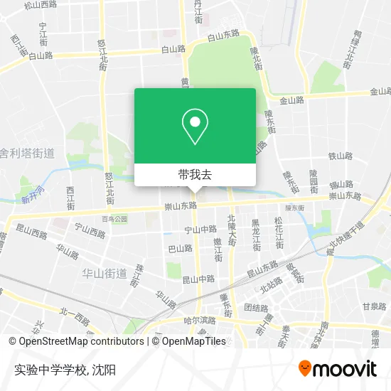 实验中学学校地图