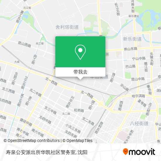 寿泉公安派出所华凯社区警务室地图