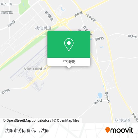 沈阳市芳际食品厂地图