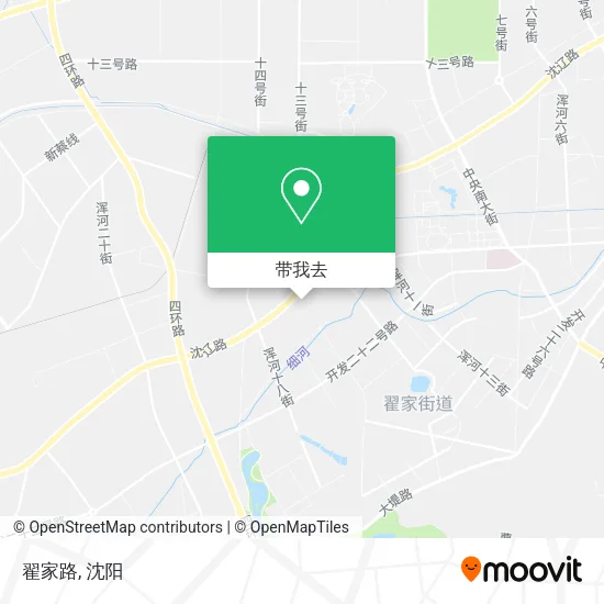 翟家路地图