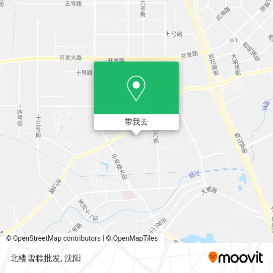 北楼雪糕批发地图