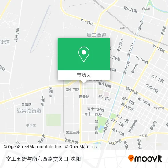 富工五街与南六西路交叉口地图