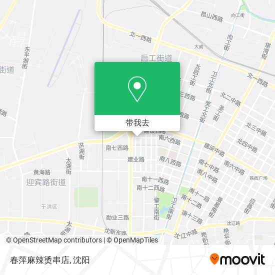 春萍麻辣烫串店地图