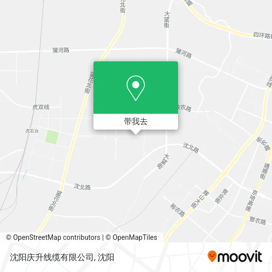 沈阳庆升线缆有限公司地图