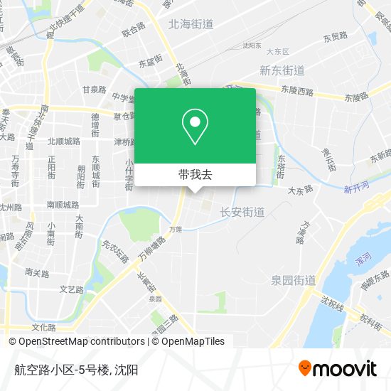 航空路小区-5号楼地图