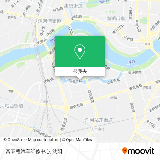 富泰程汽车维修中心地图