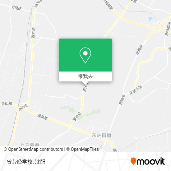 省劳经学校地图