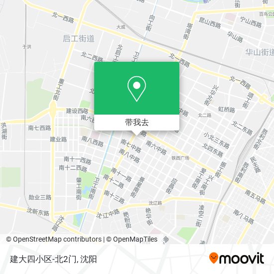 建大四小区-北2门地图