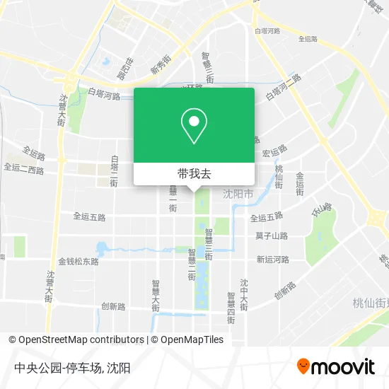 中央公园-停车场地图