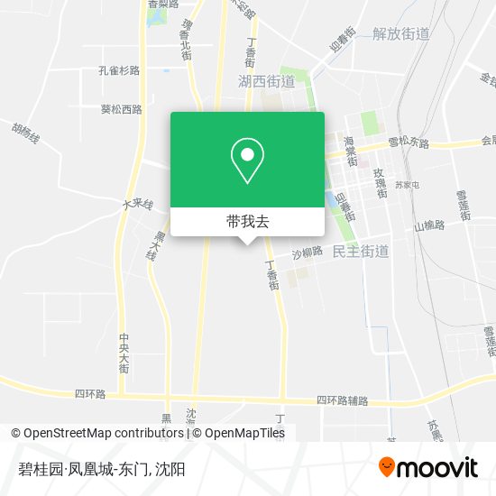 碧桂园·凤凰城-东门地图