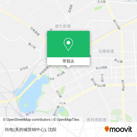 街电(美的城营销中心)地图