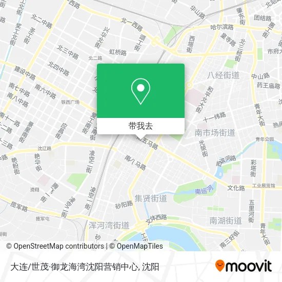 大连/世茂·御龙海湾沈阳营销中心地图