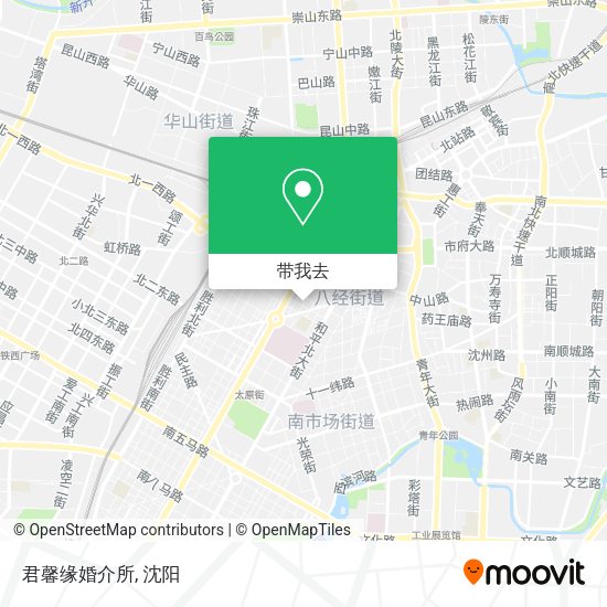 君馨缘婚介所地图